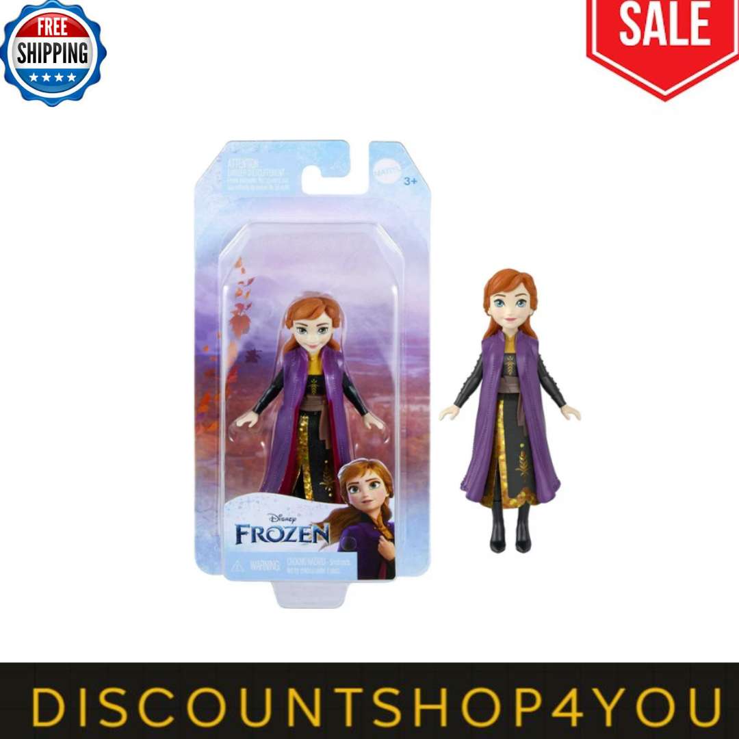 Disney Frozen Anna Small Doll in Travel Look best gift for kids New 2024